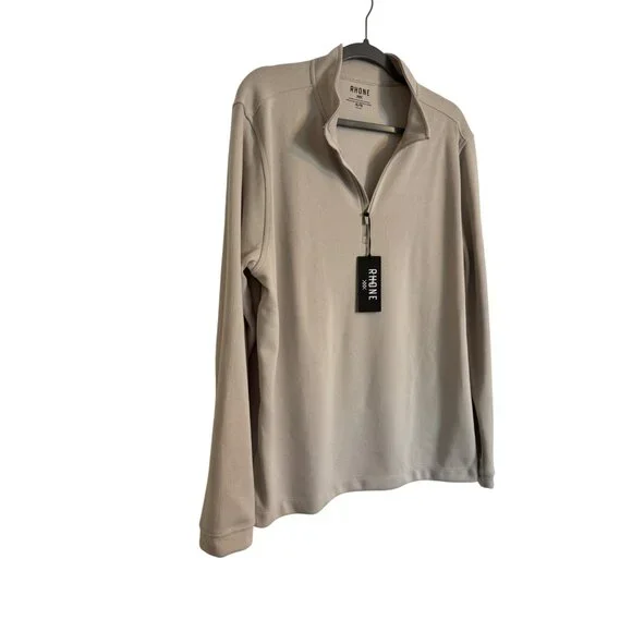 Rhône Commuter 1/4 Zip Size XL Men’s Knit Sweater NWT $128 Soft Stretch - Picture 8 of 10